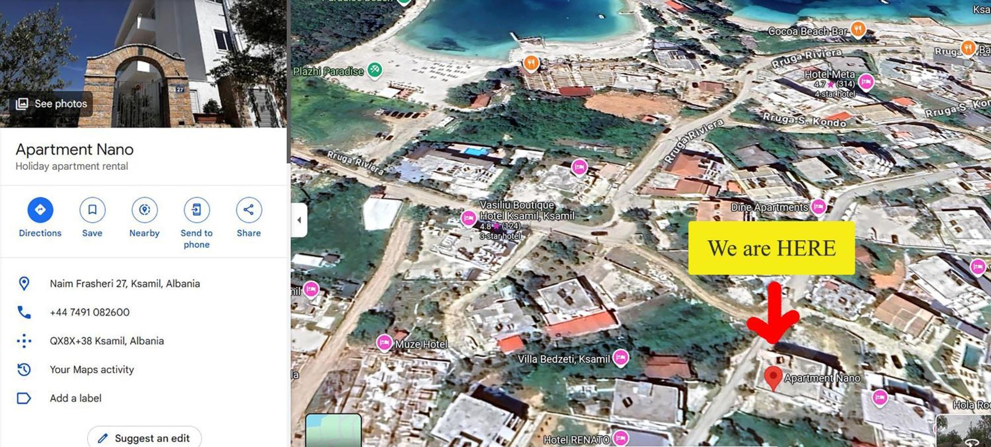 קסאמיל Near The Sea Apartments Nano מראה חיצוני תמונה